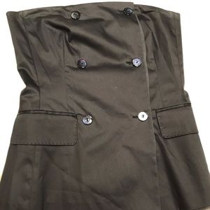 Max Mara Strapless Shirt